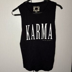 Spiritual gangster SG karma muscle tank like new XS